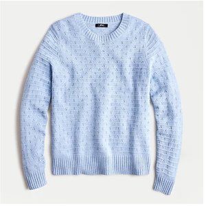 J.Crew Pointelle Crewneck Sweater